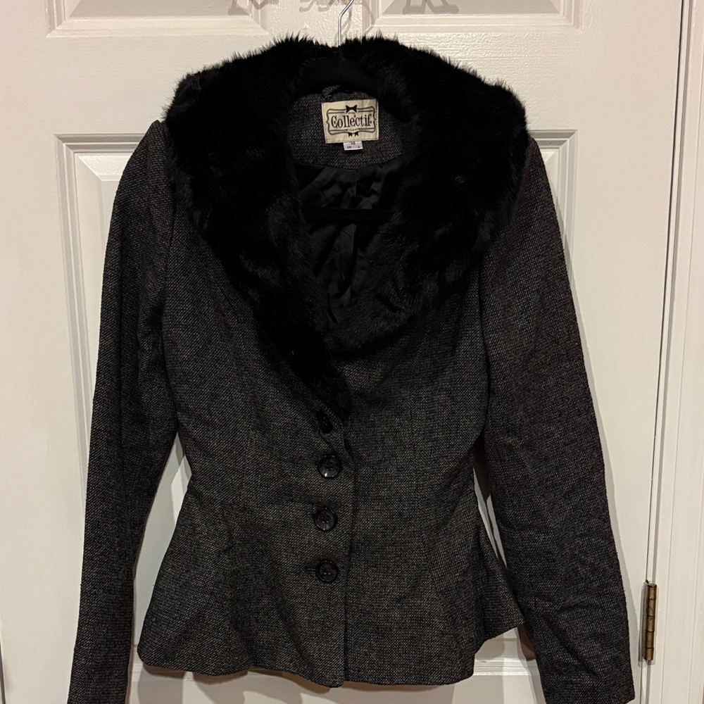 Collectif vintage London peplum jacket